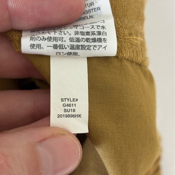 J. Crew Point Sur Seaside Pant in Linen Lyocell Blend - Size 10 - Picture 6 of 8